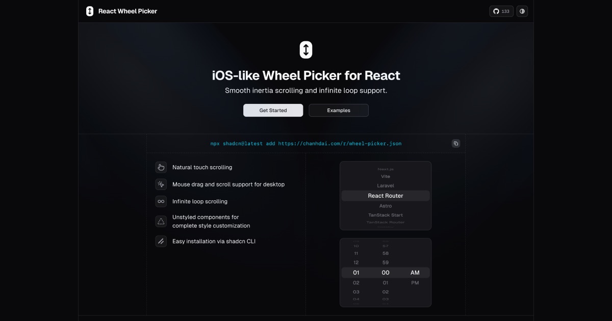 React Wheel Picker